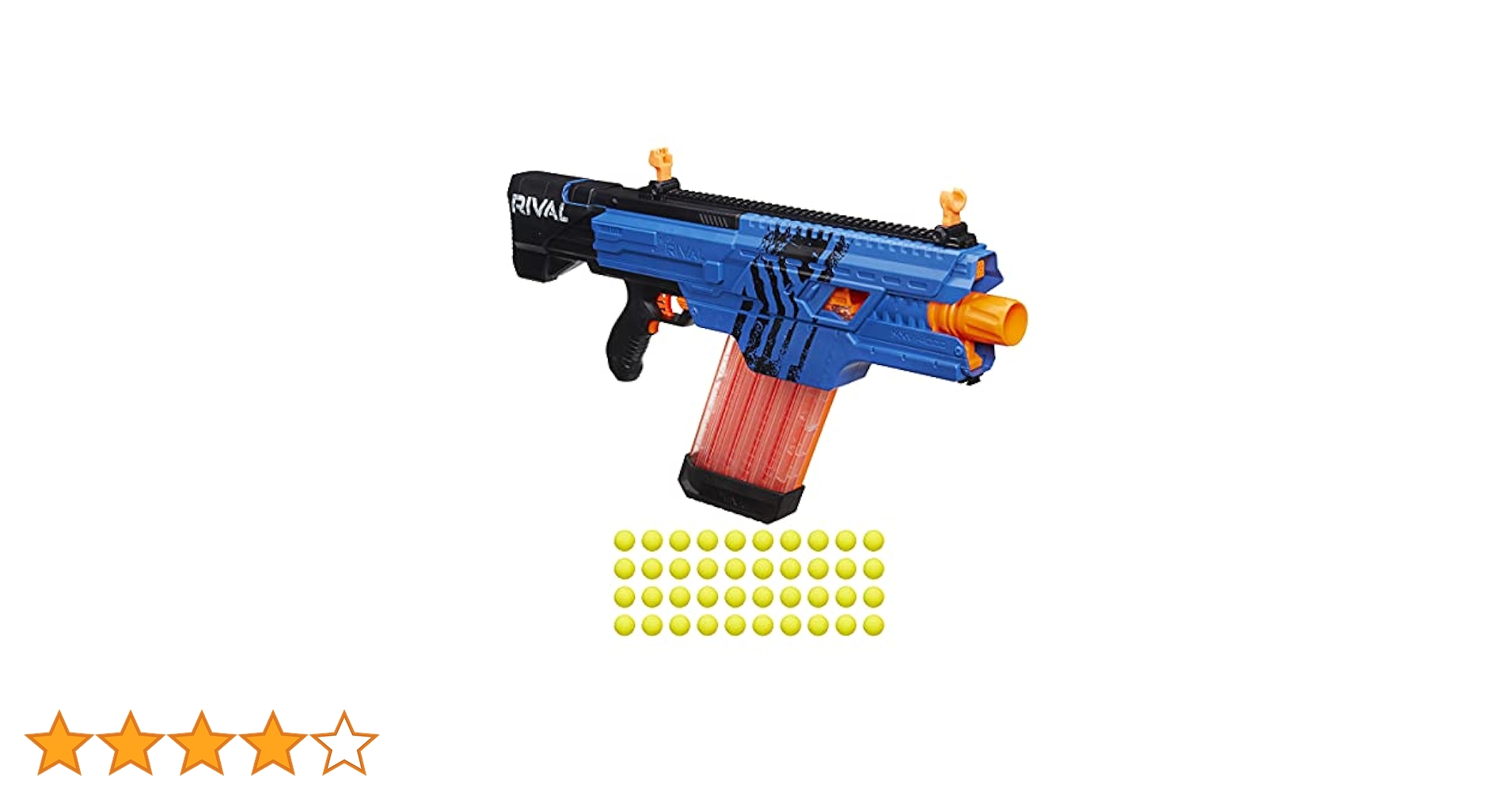 Amazon.co.jp: Nerf Rival Khaos MXVI-4000 Blaster (Blue